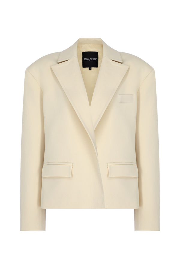 Vani Cream Blazer