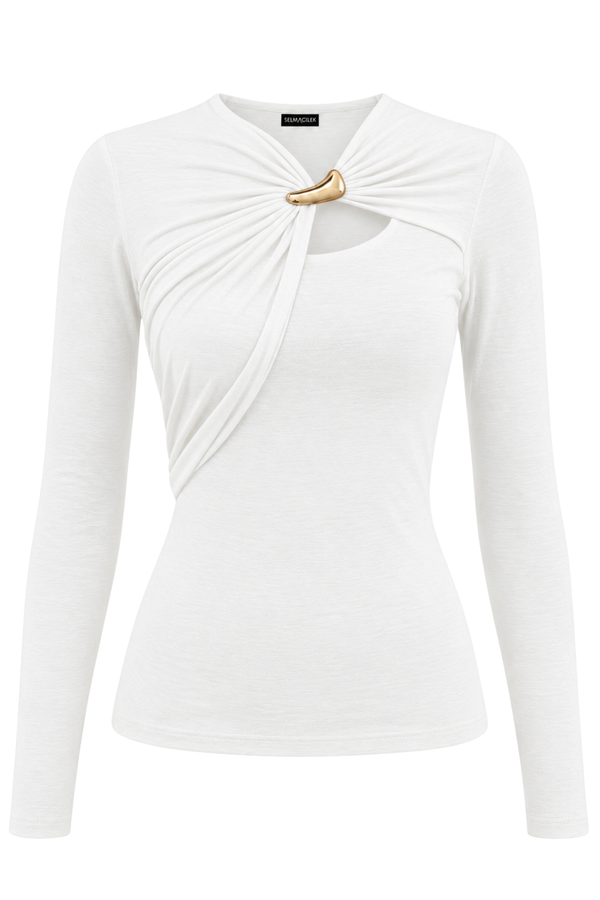 Kemi Ekru Blouse