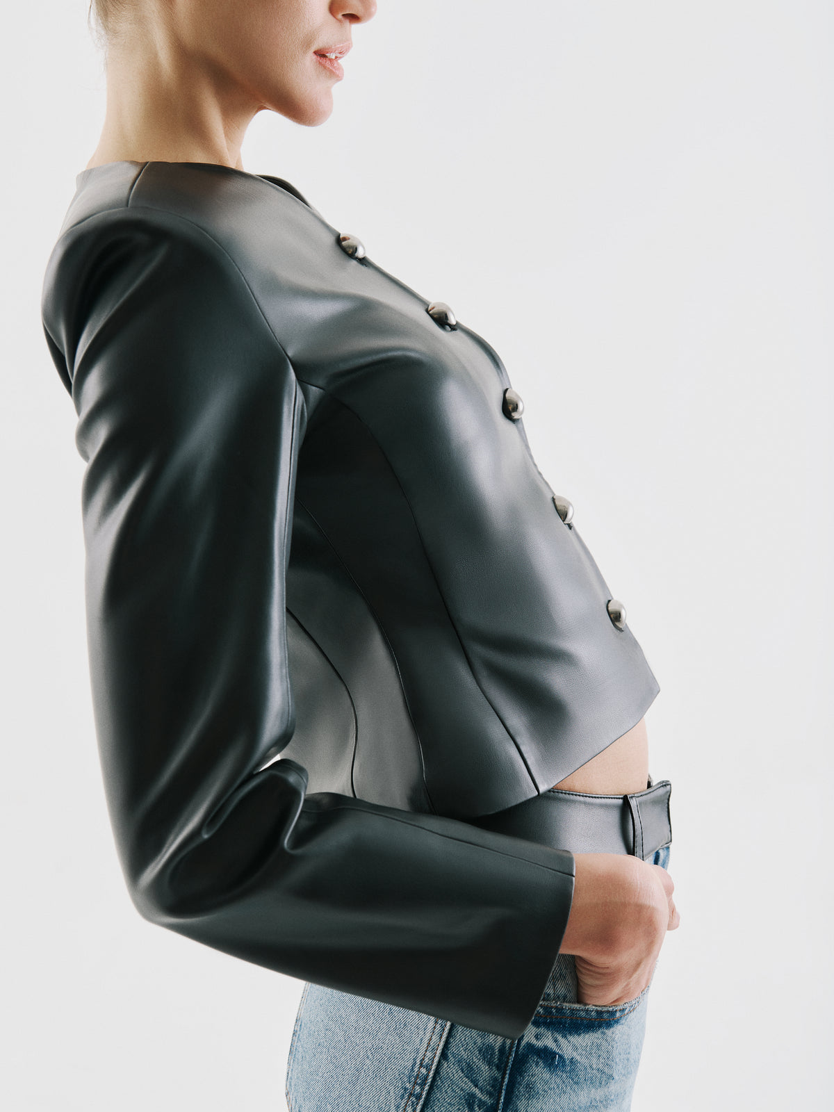 Look 06, Colette Jacket and Rebel Pants Black Belt, Fall / Winter 26–27