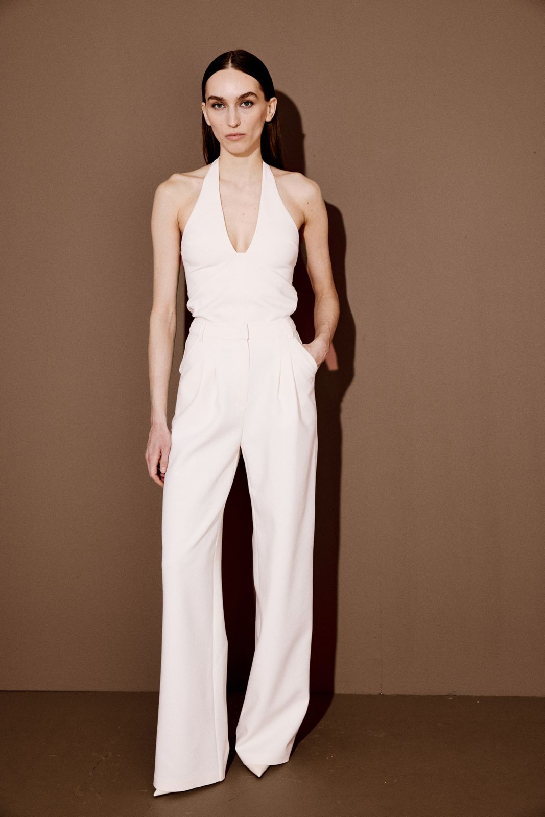 Look 16, Eos Coat and Lumi Trousers, Fall / Winter 25–26