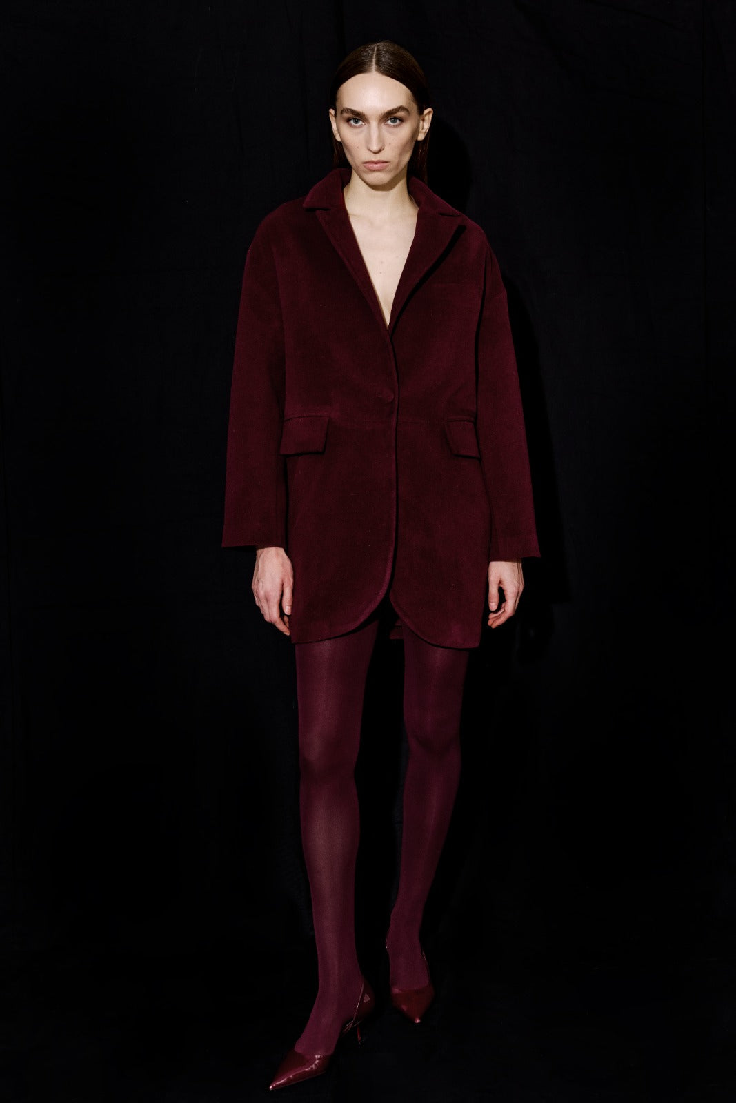 Look 04, Elora Shawl, Fall / Winter 25–26