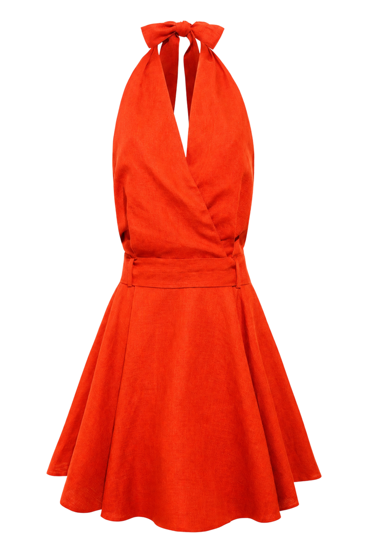 Celeste Red Dress