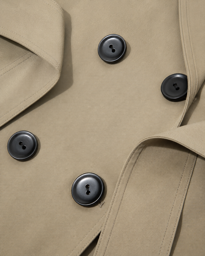 Terra Khaki Trench Coat