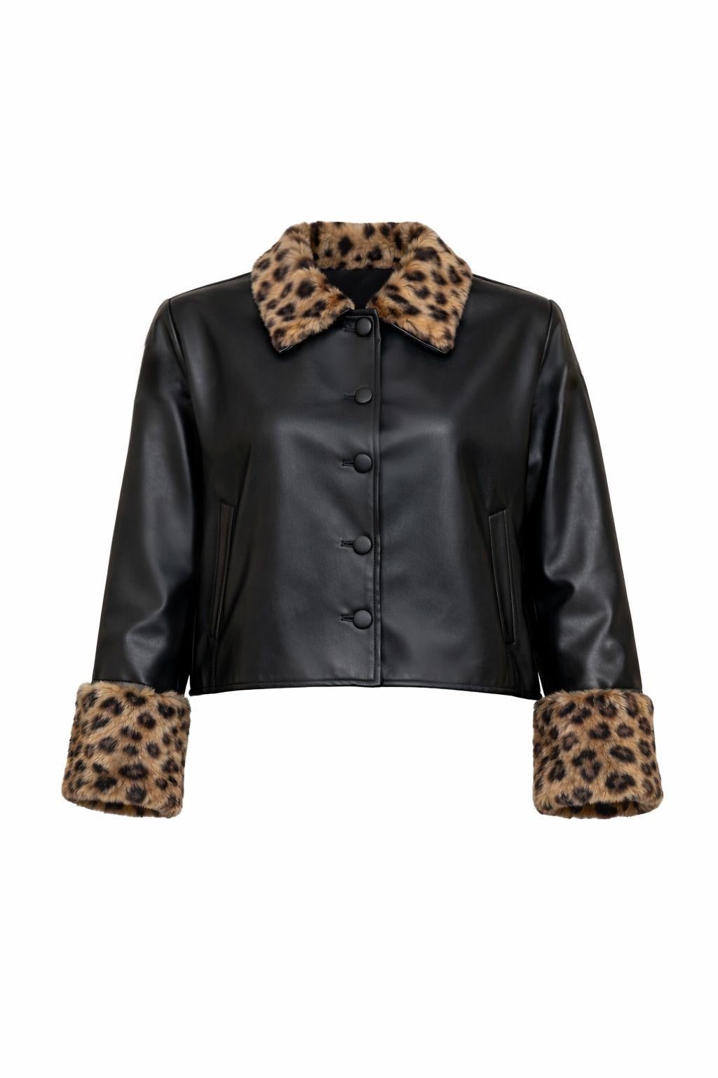 Lisa Reversible Jacket – Black