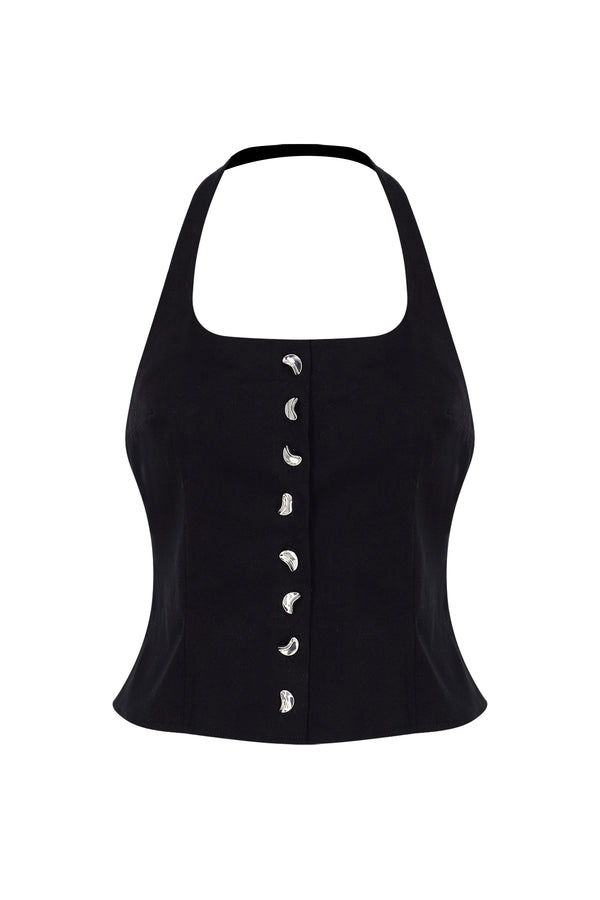 Orza Black Bustier