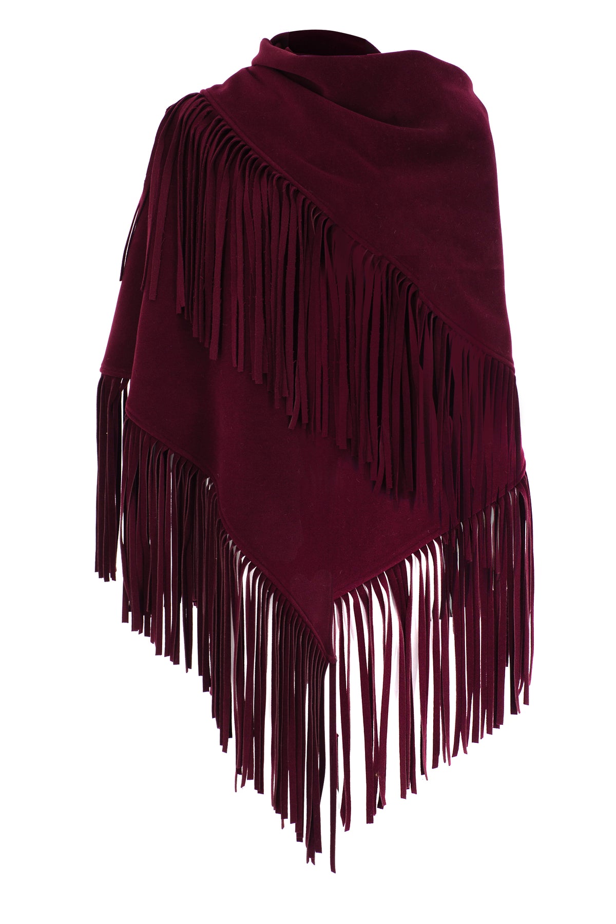 Elora Shawl – Burgundy