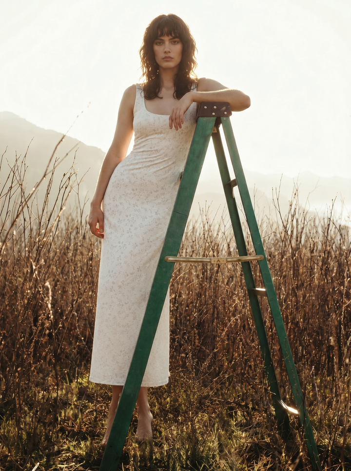 Isla Orange Dress