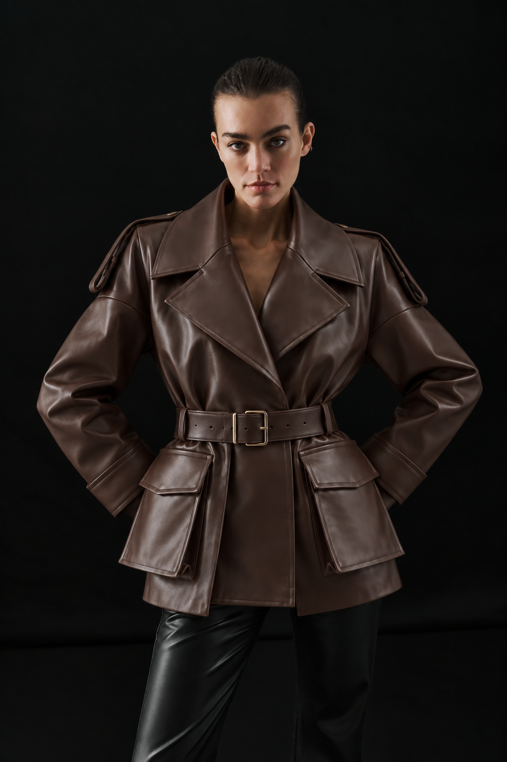 Gali Brown Jacket