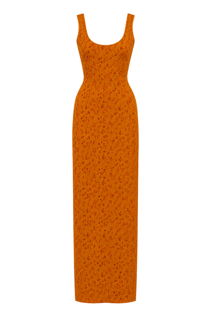 Isla Orange Dress