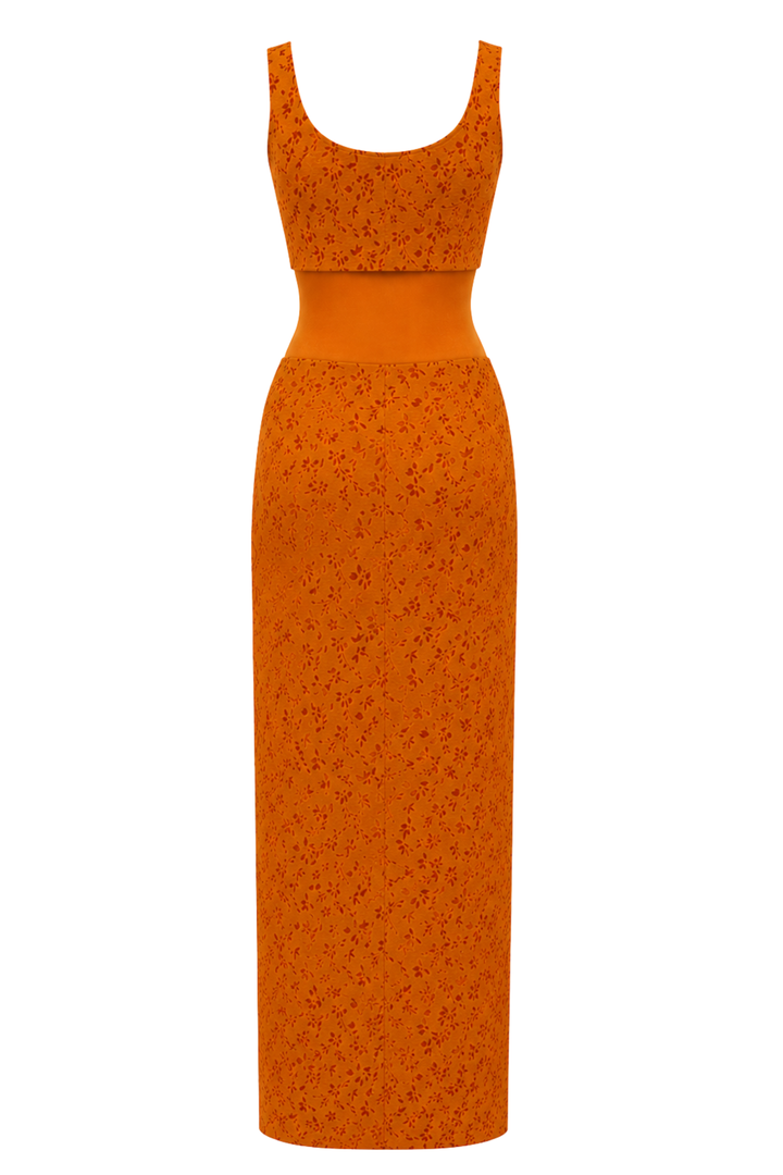 Isla Orange Dress