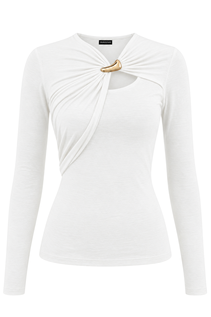 Kemi Ekru Blouse