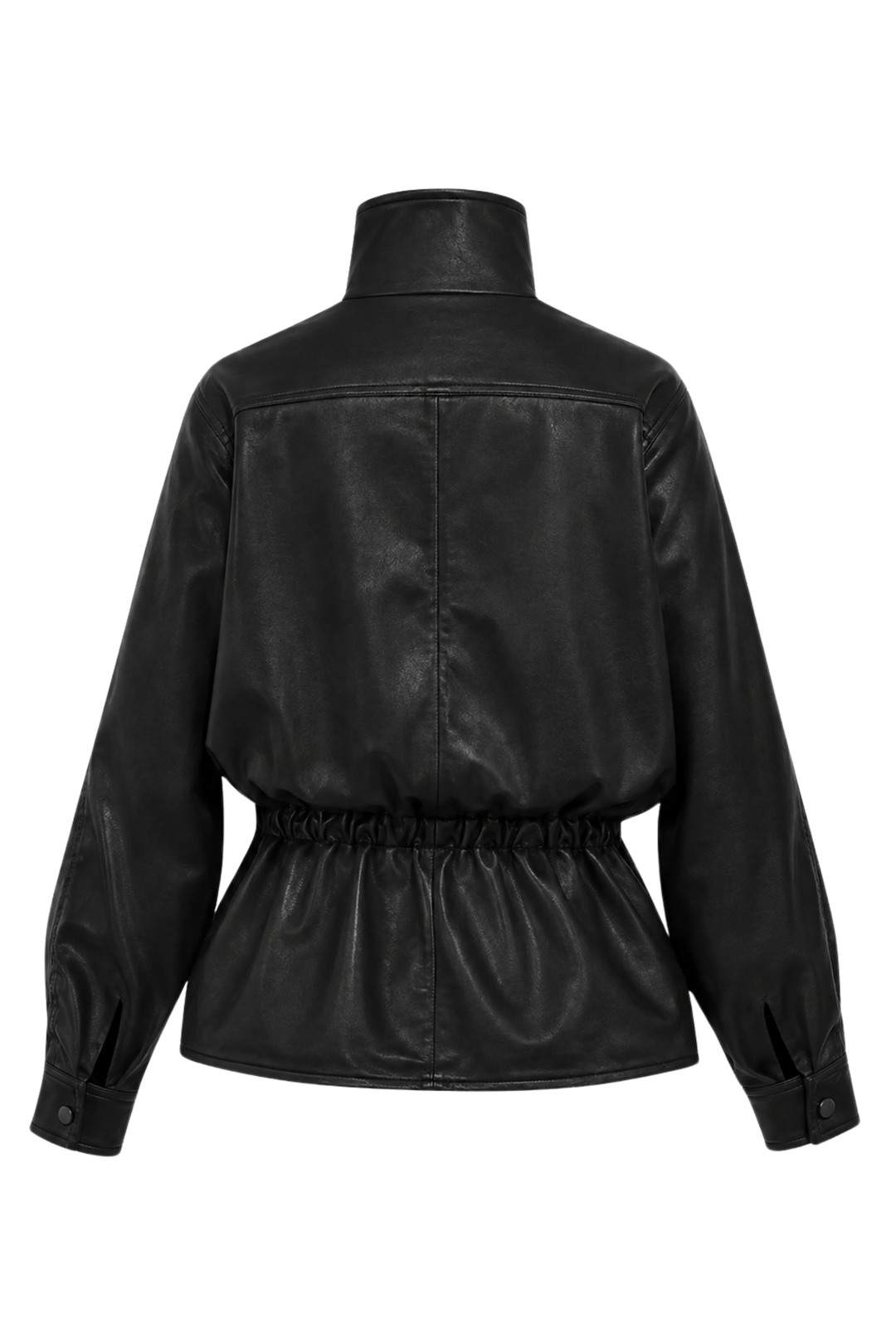 Camilla Black Vegan Leather Jacket
