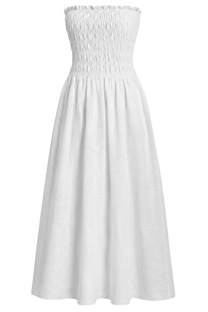 Talia Ecru Dress