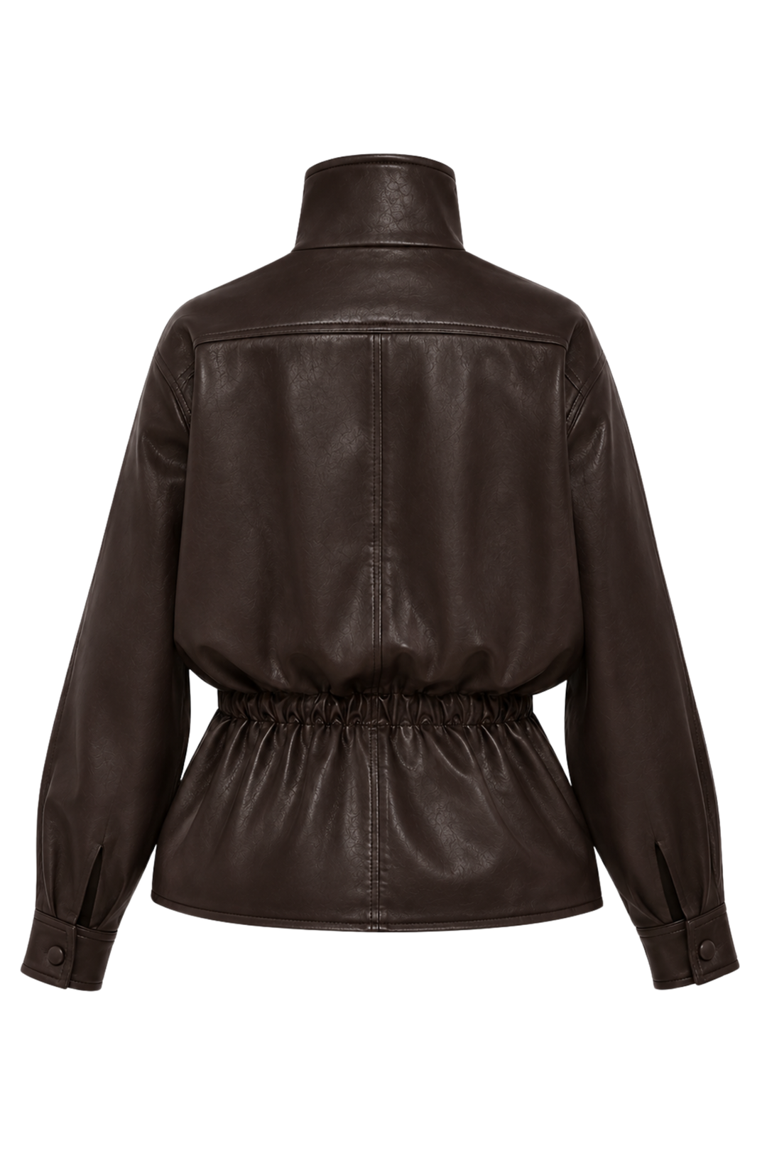 Camilla Brown Vegan Leather Jacket