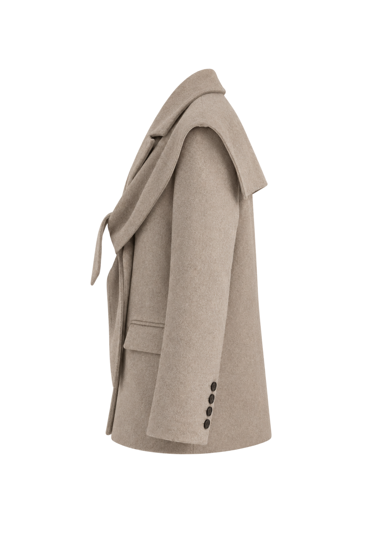 Omu Coat – Beige