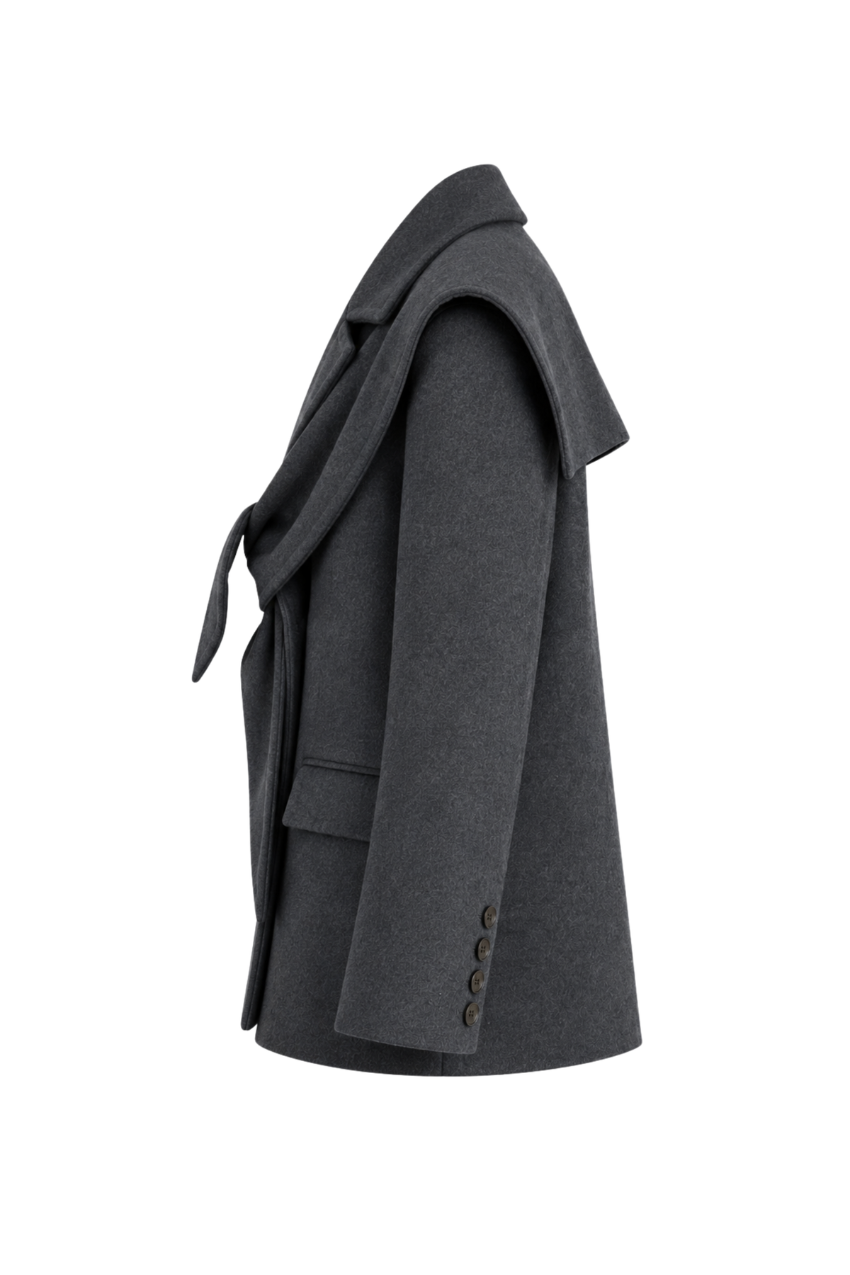 Omu Coat – Anthracite