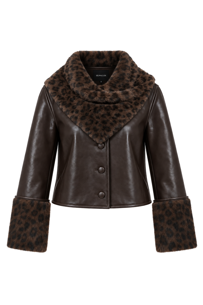 Lisa Reversable Brown Jacket