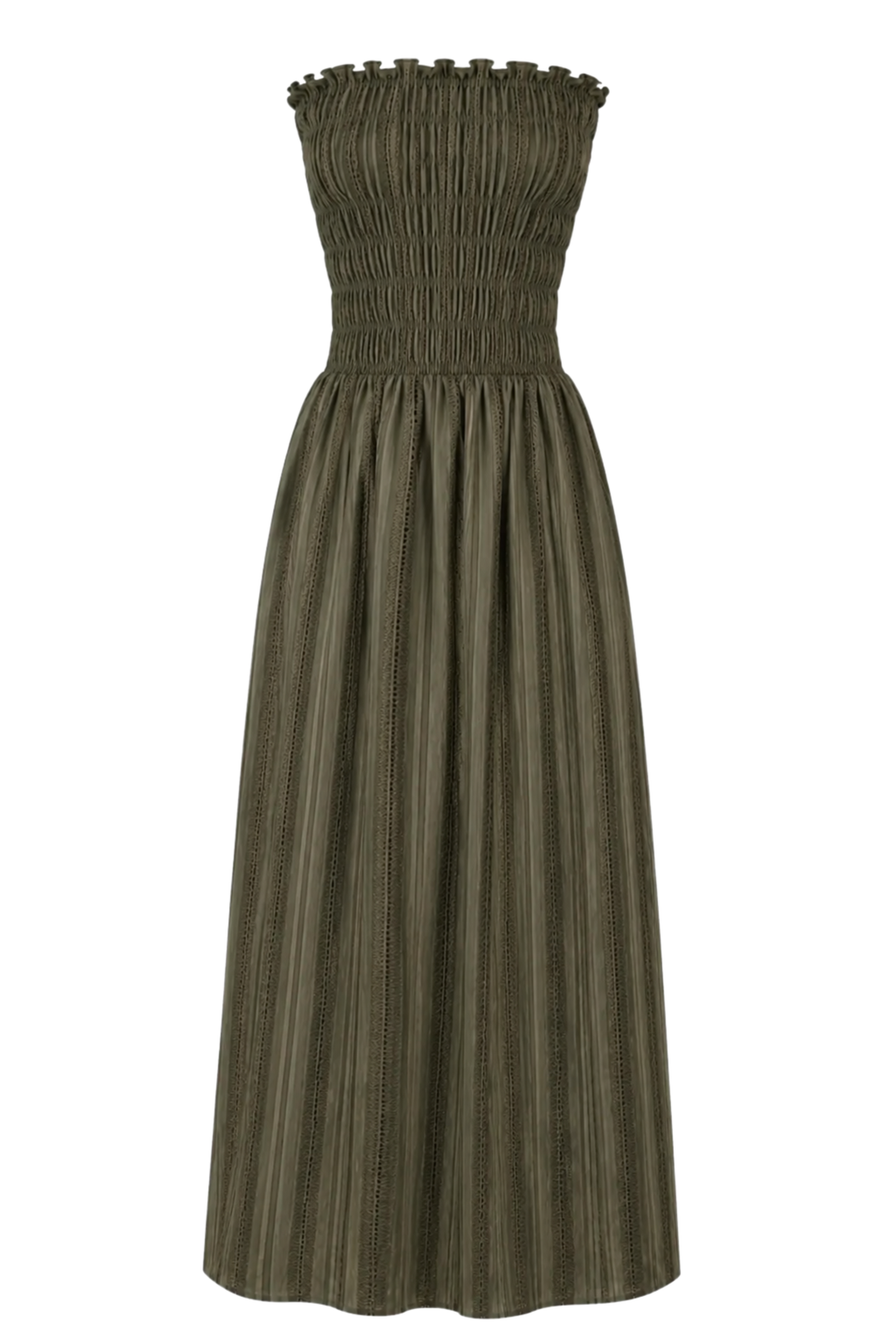 Talia Khaki Dress