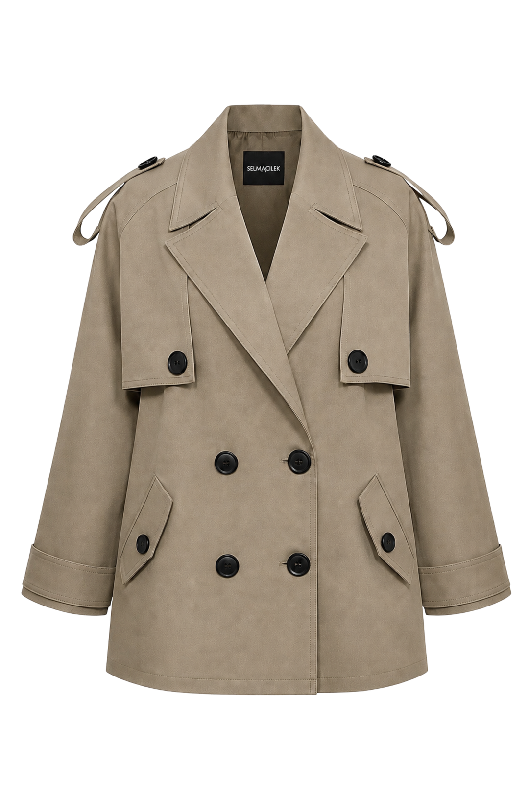 Terra Khaki Trench Coat