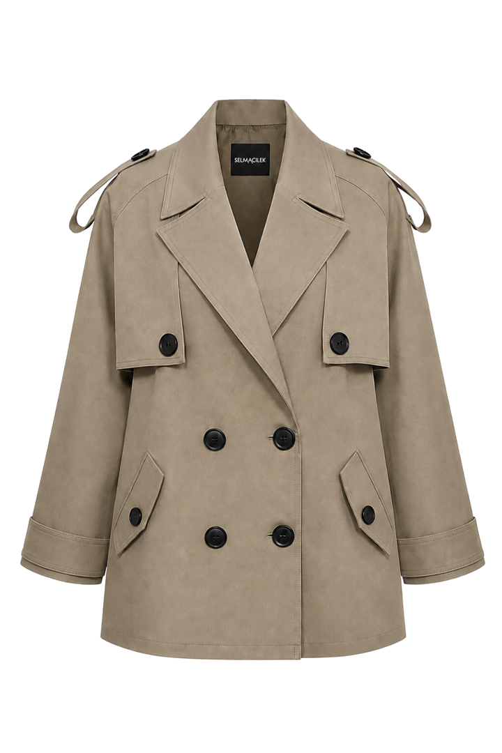 Terra Khaki Trench Coat
