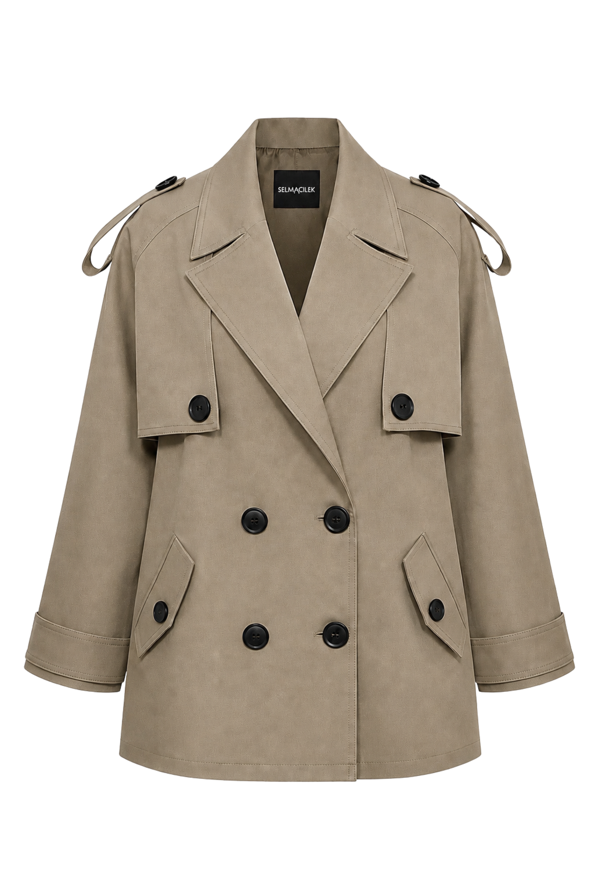 Terra Khaki Trench Coat – EN-SELMACILEK Terra Khaki Trench Coat – EN-SELMACILEK