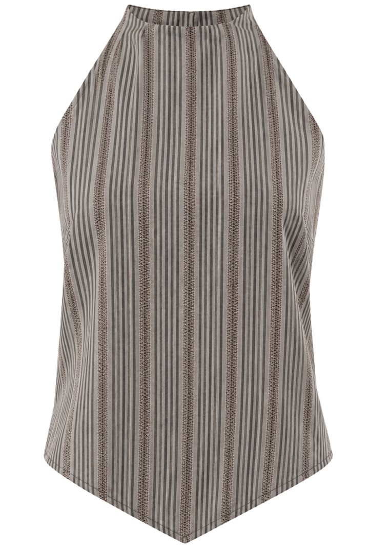 Nora Taupe Blouse