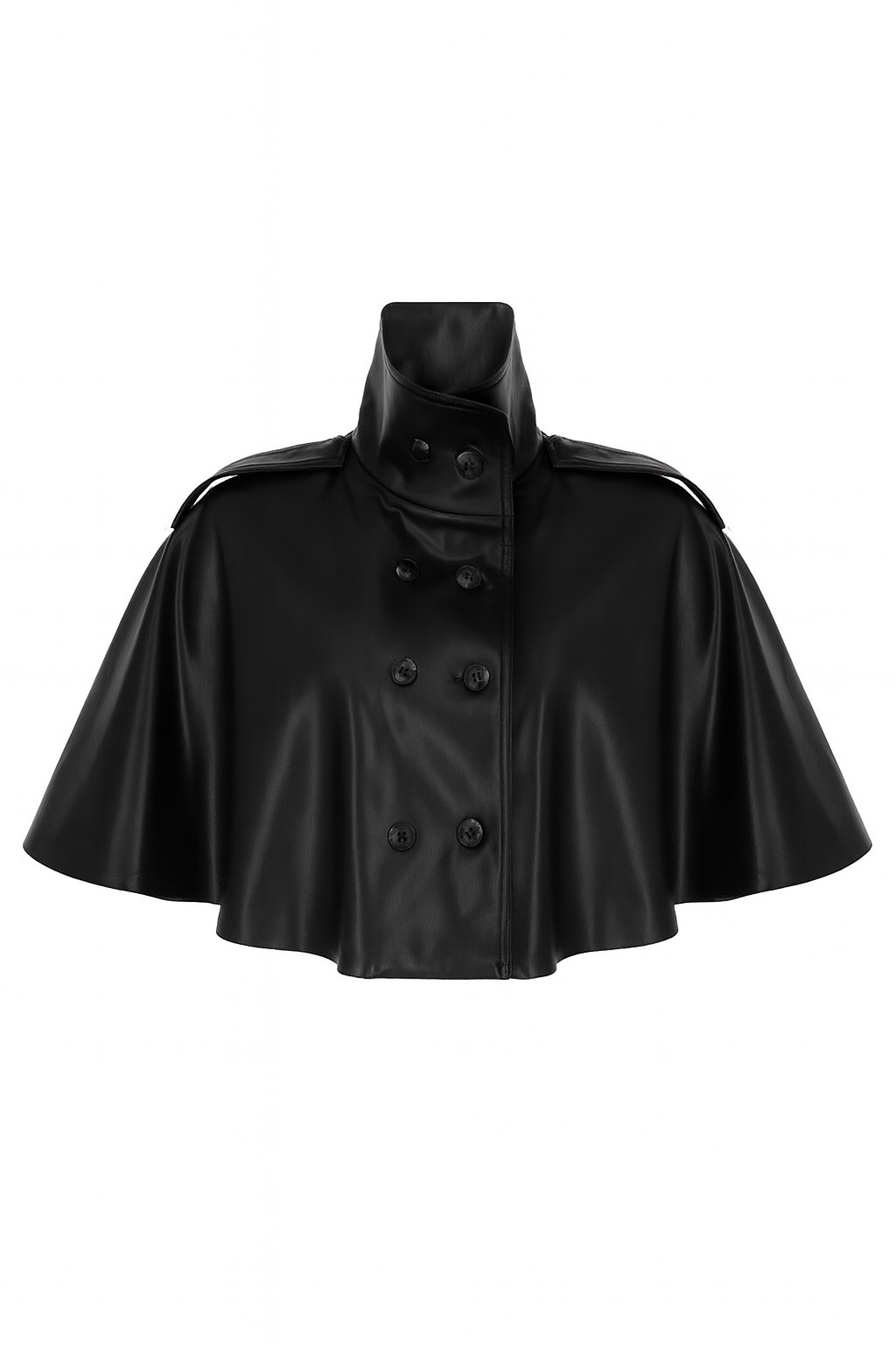 Mirel Vegan Leather Jacket – Black