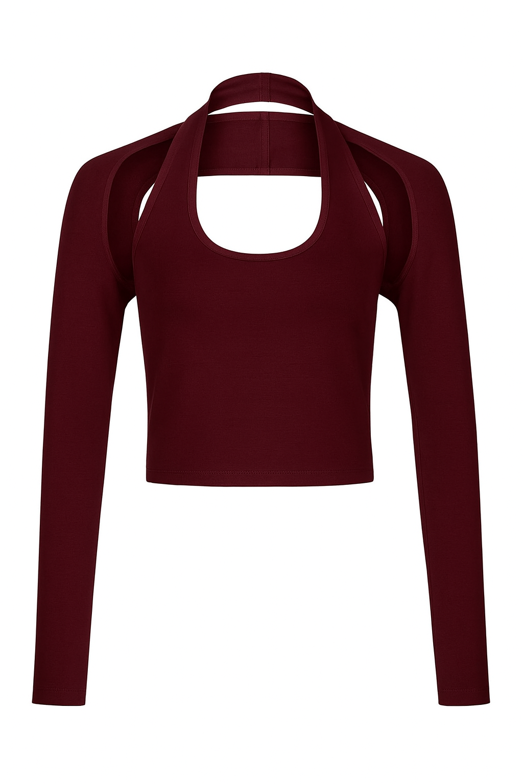 Tina Blouse – Burgundy