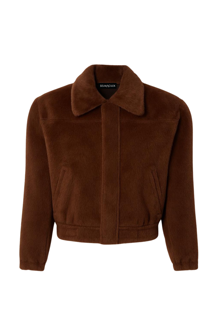 Fluffy Brown Jacket