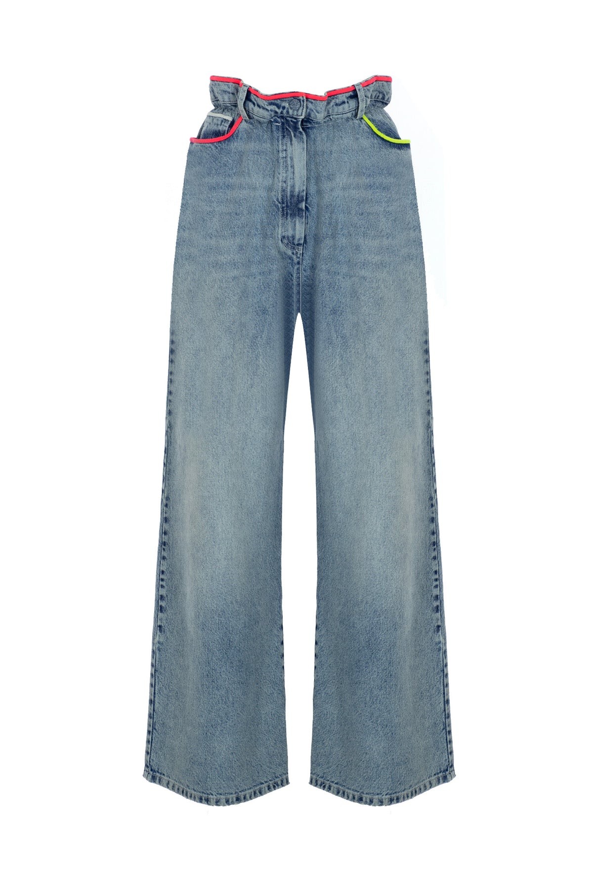 Aria Neon Jeans – Blue