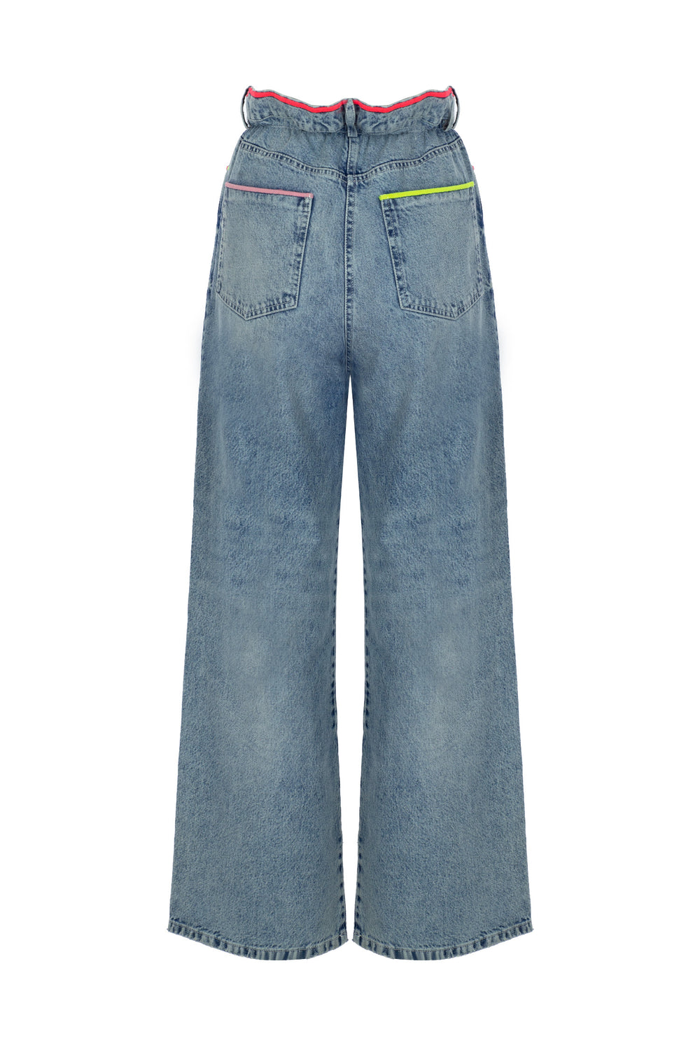 Aria Neon Jeans – Blue
