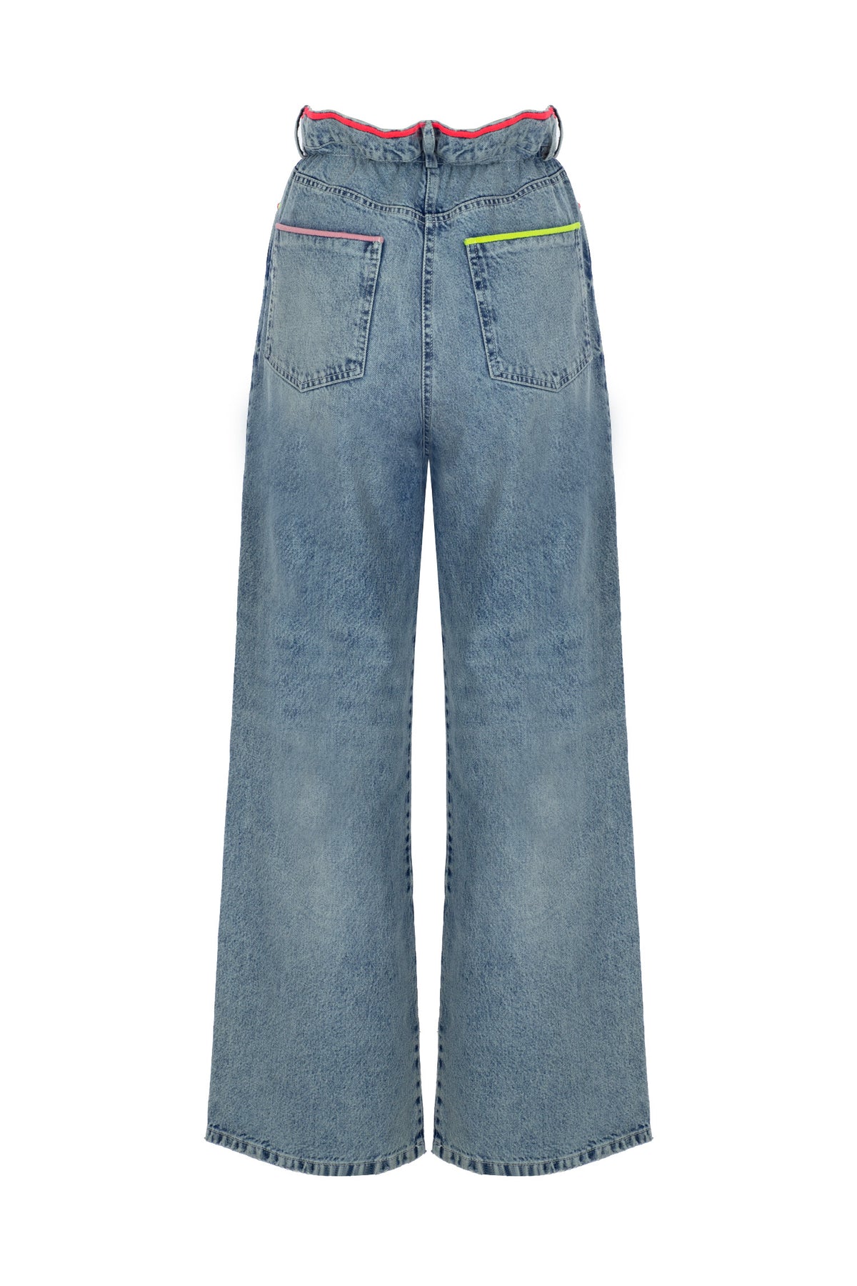 Aria Neon Jeans – Blue
