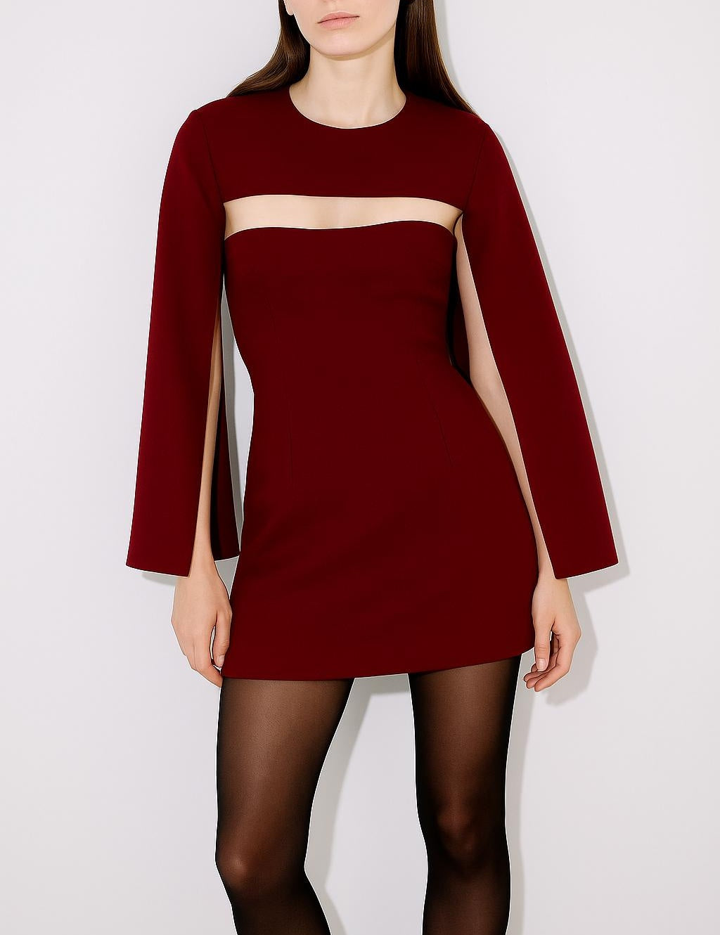 Rhea Dress – Burgundy
