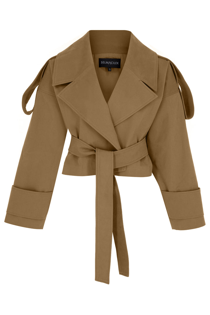 Nayla Camel Jacket