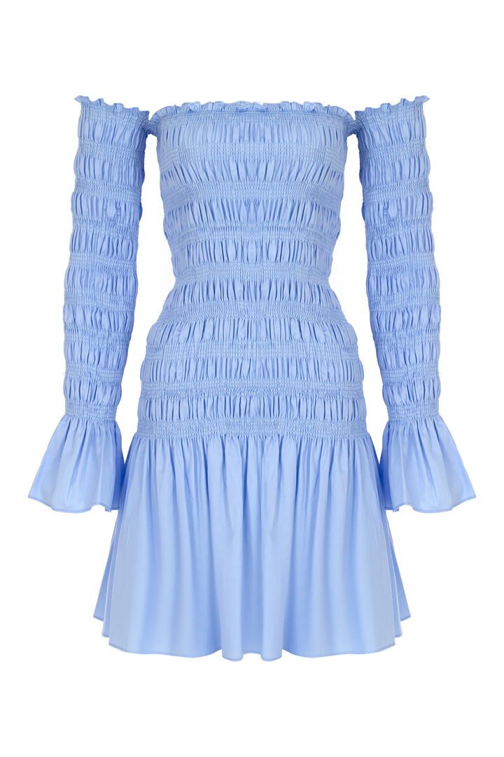 Talia Blue Mini Dress