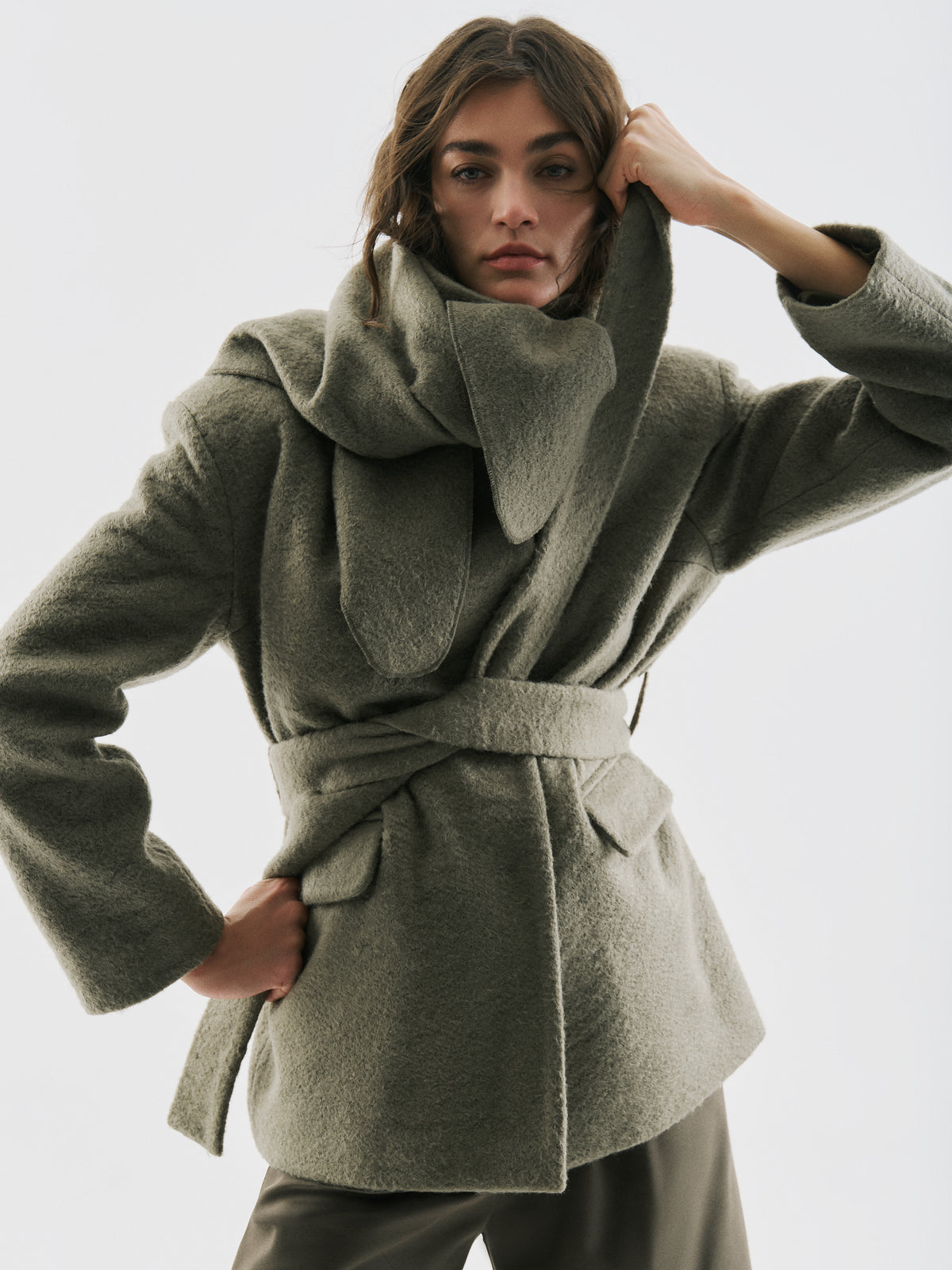 Coco Green Coat, EN-SELMACILEK
