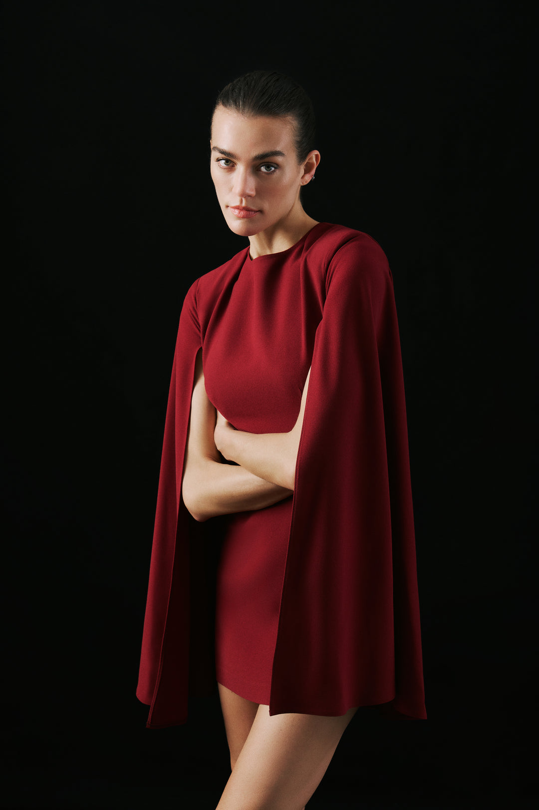Monarch Burgundy Dress