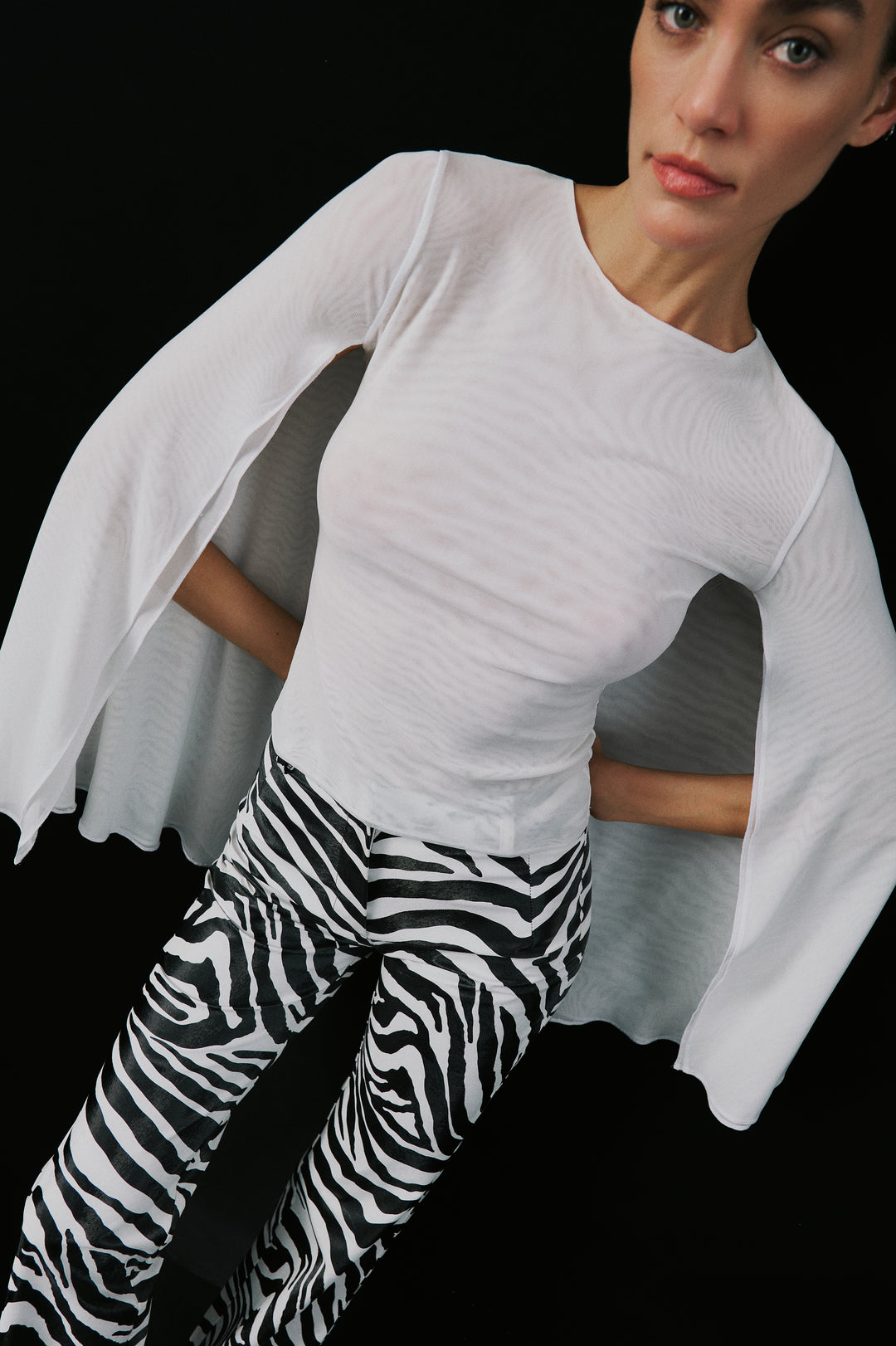 Monarch Black Blouse