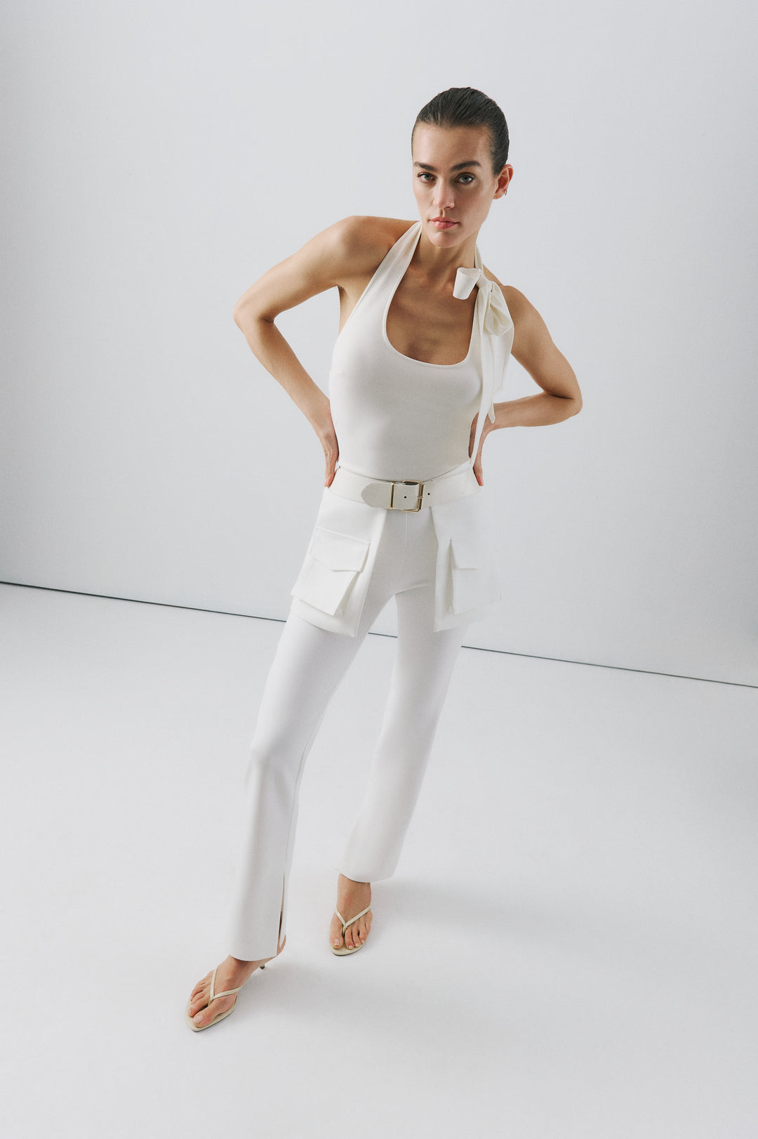 Lina Ecru Pants