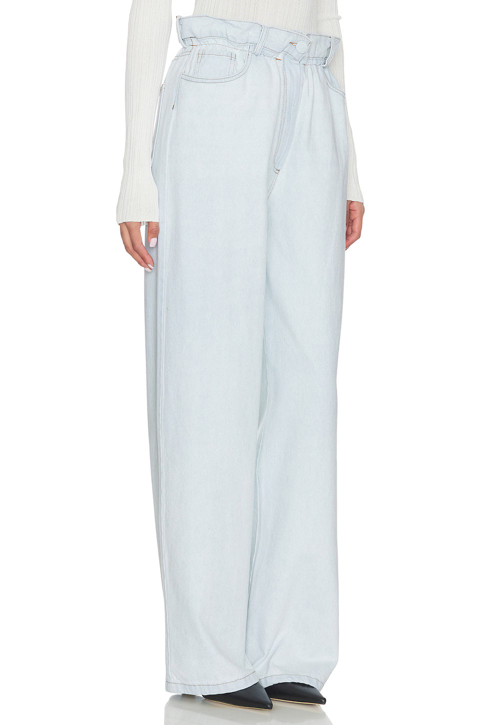 Aria Denim Trousers (Pre-Order Only)