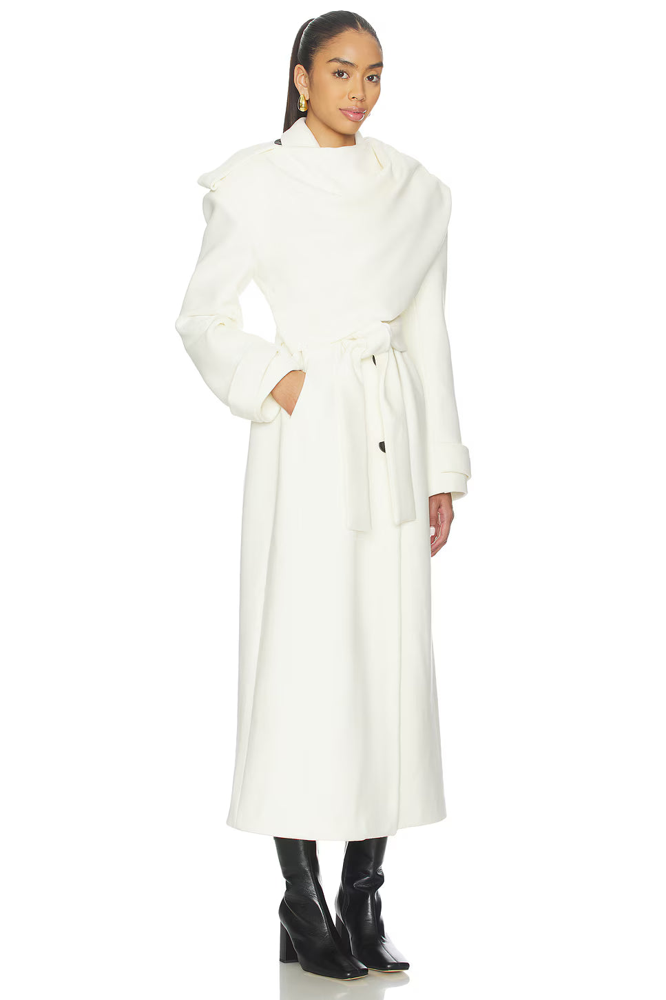 Eos Coat – Ecru