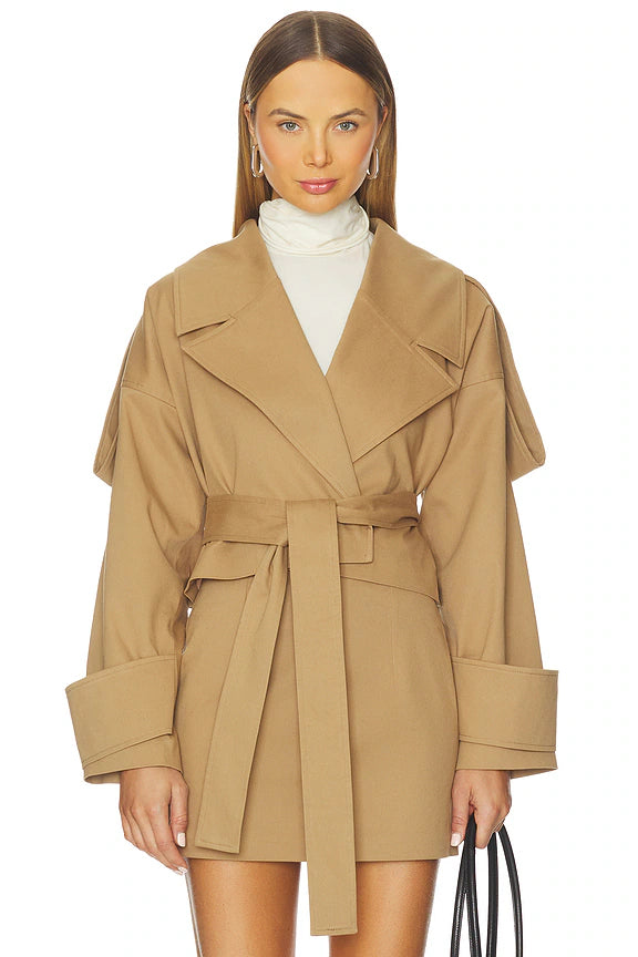 Nayla Camel Jacket