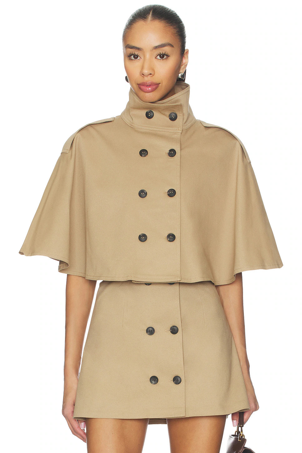 Mirel Camel Canvas Jacket