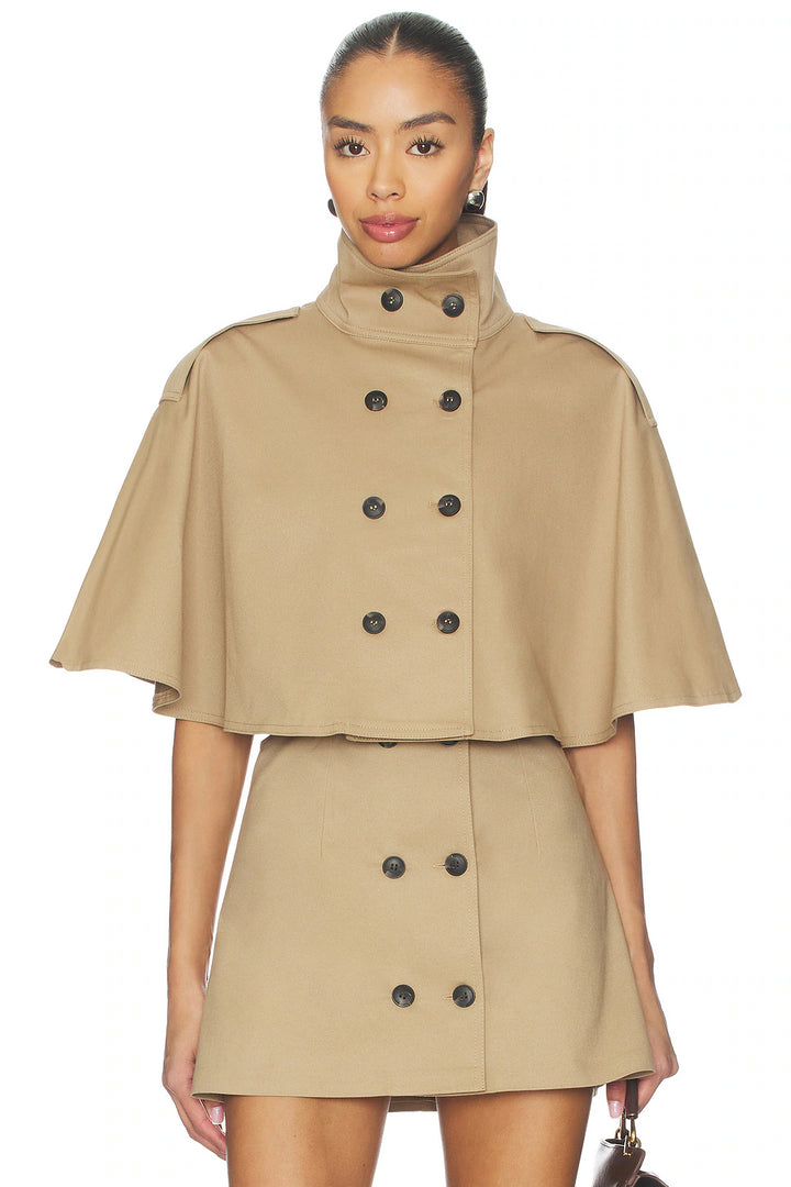 Mirel Camel Canvas Jacket