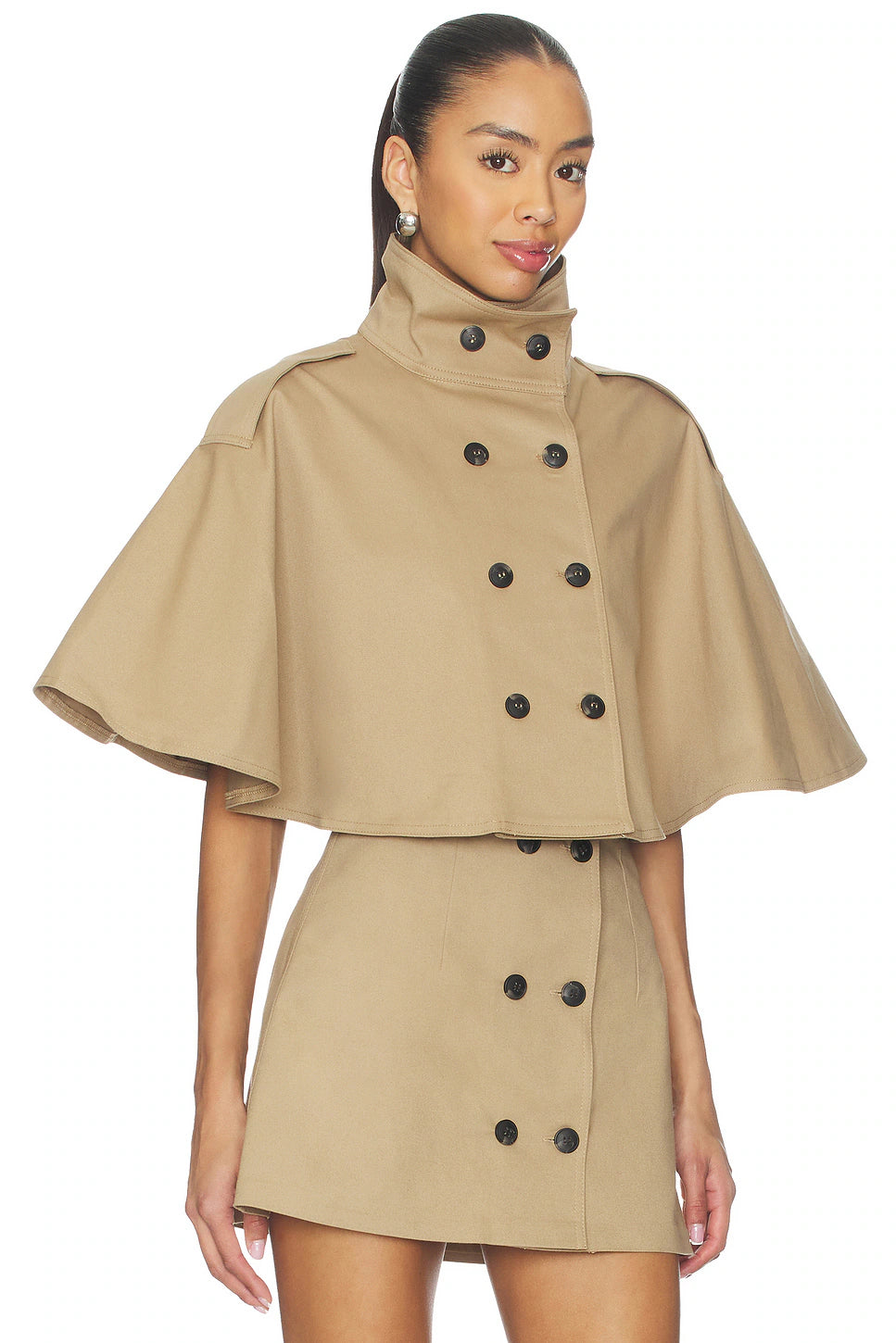 Mirel Camel Canvas Jacket