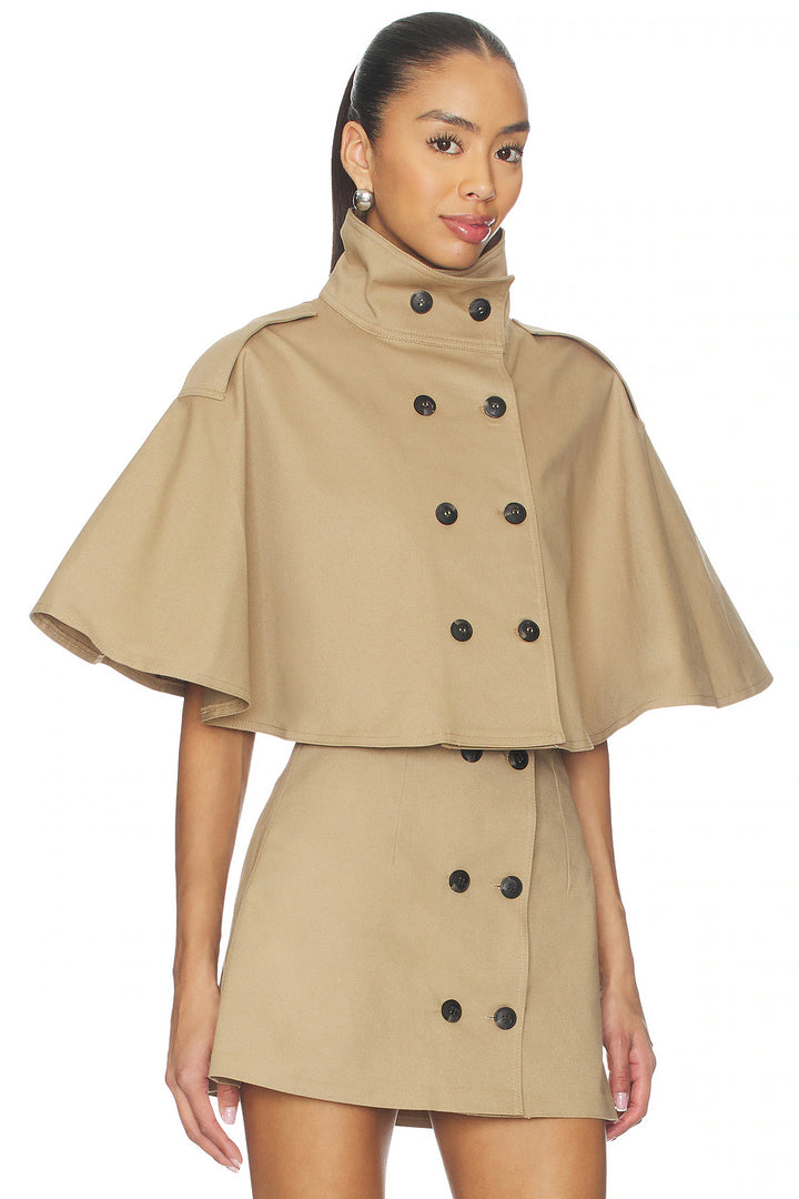 Mirel Camel Canvas Jacket