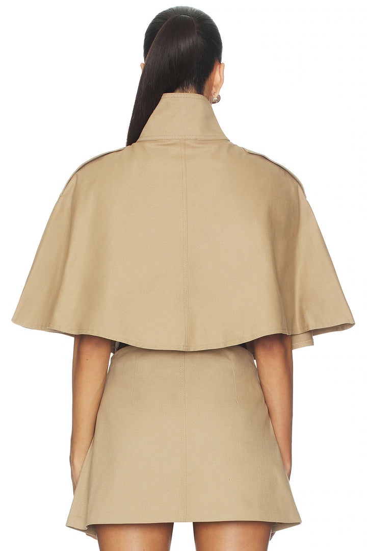 Mirel Camel Canvas Jacket