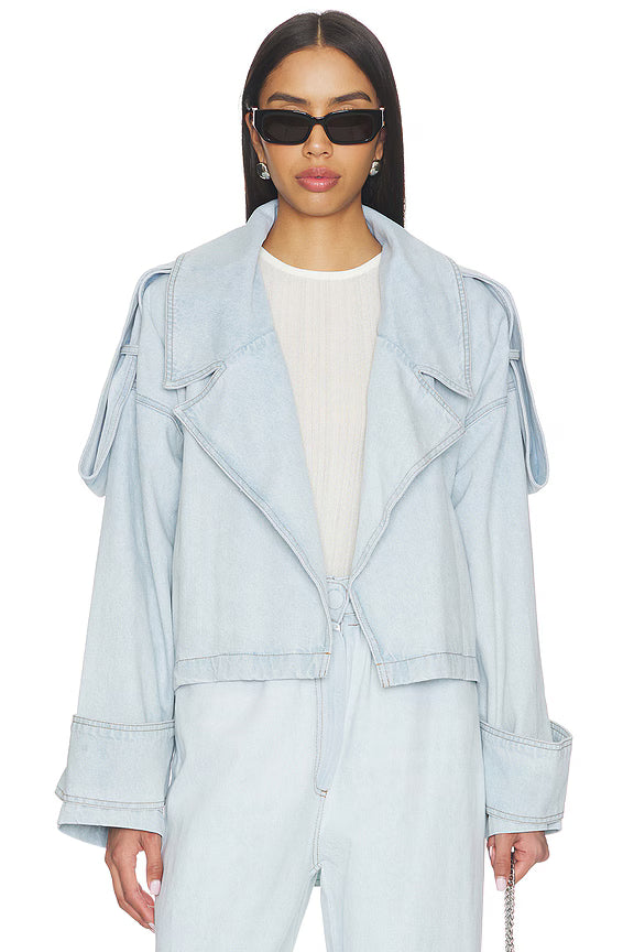 Nayla Denim Jacket – Blue
