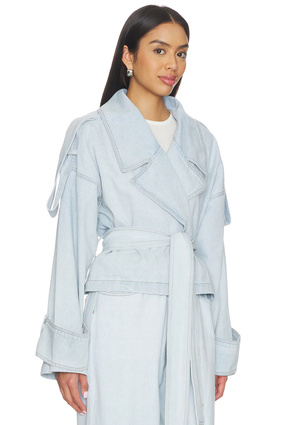 Nayla Denim Jacket – Blue