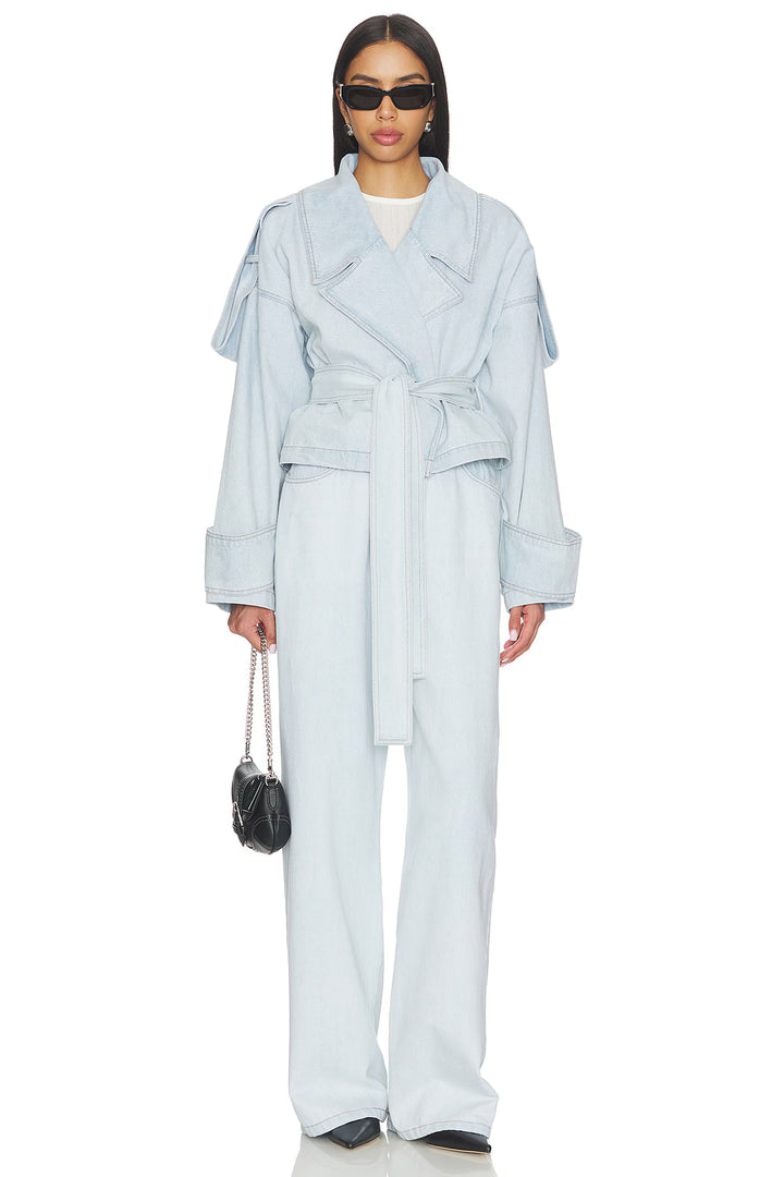 Aria Denim Trousers (Pre-Order Only)